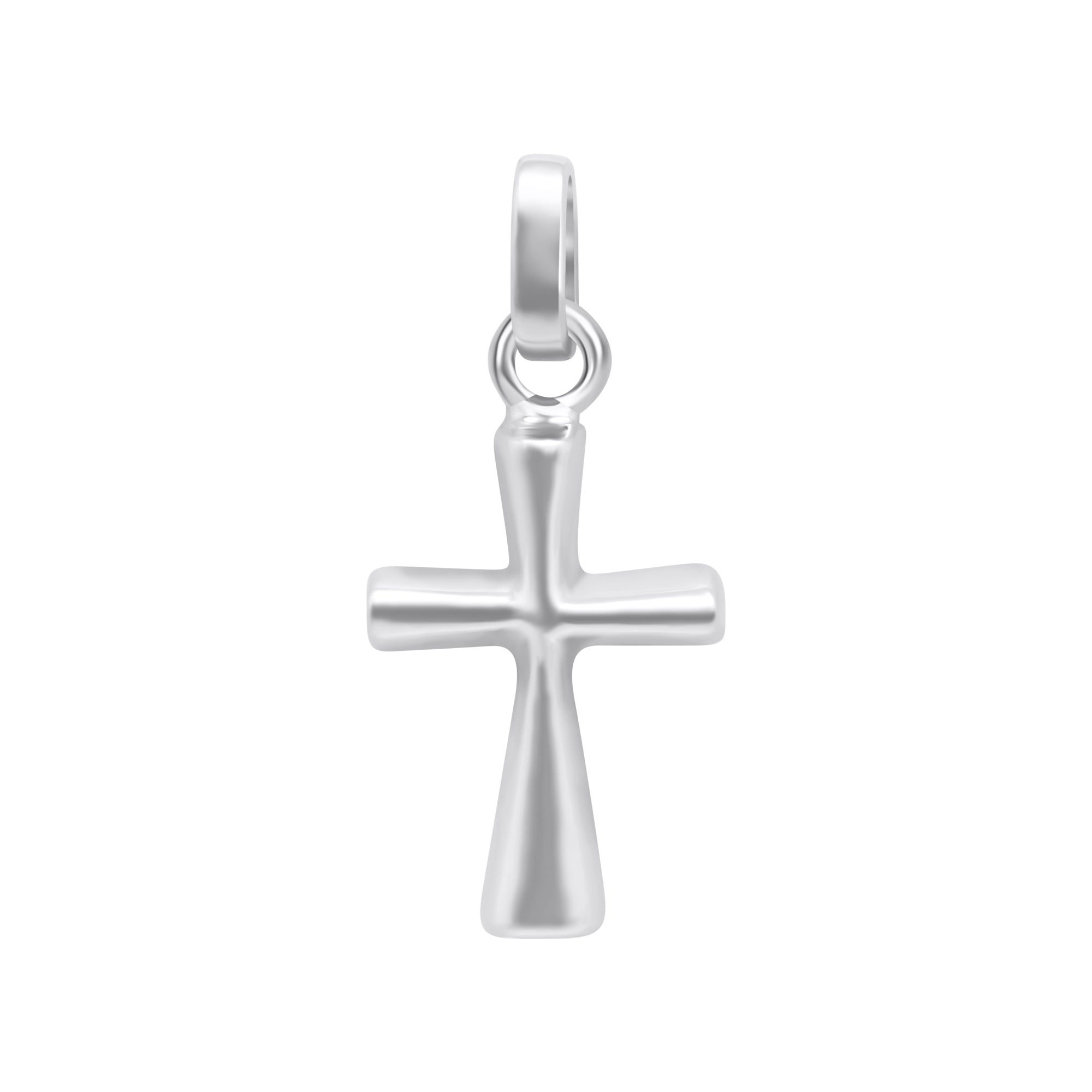 Sterling Silver 3-D Cross - CR15