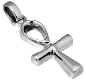 Small Sterling Silver Ankh Cross Pendant - Atlanta Jewelers Supply
