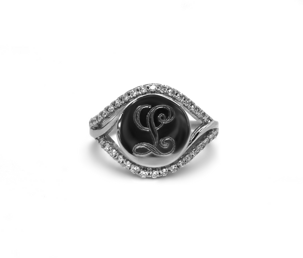Sterling Silver Evelin Ring