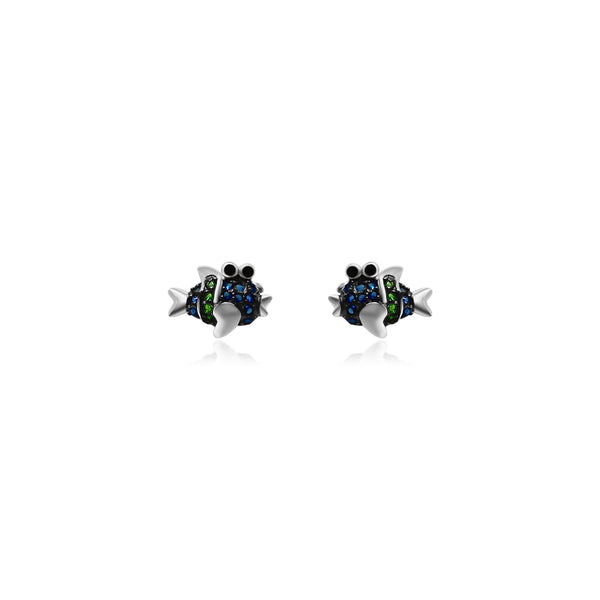 Gemstone Fish Earrings - Atlanta Jewelers Supply