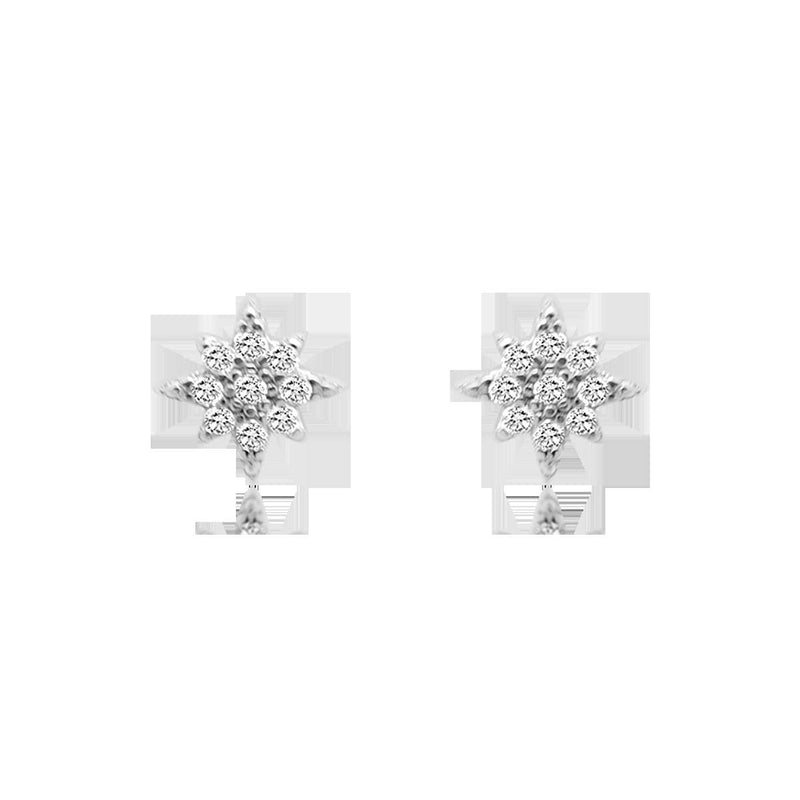 CZ North Star Post Earring - Atlanta Jewelers Supply