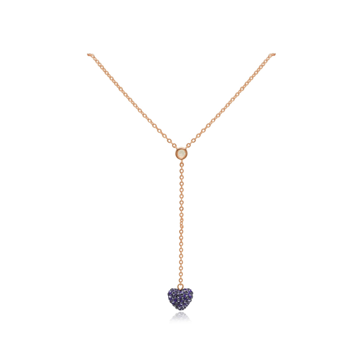 CRY HEART DROP "Y" NECKLACE - Atlanta Jewelers Supply