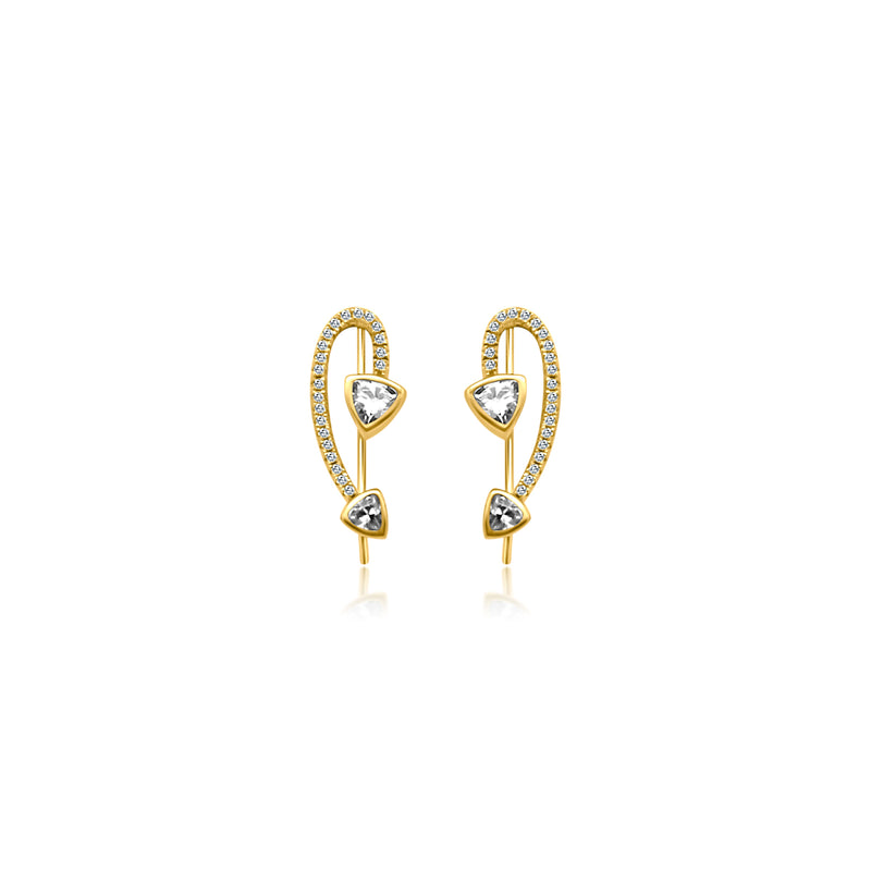 Arrow CZ Earrings - Atlanta Jewelers Supply