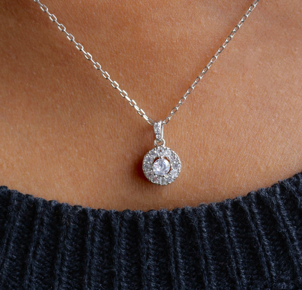 Tori Round Sterling Silver Necklace