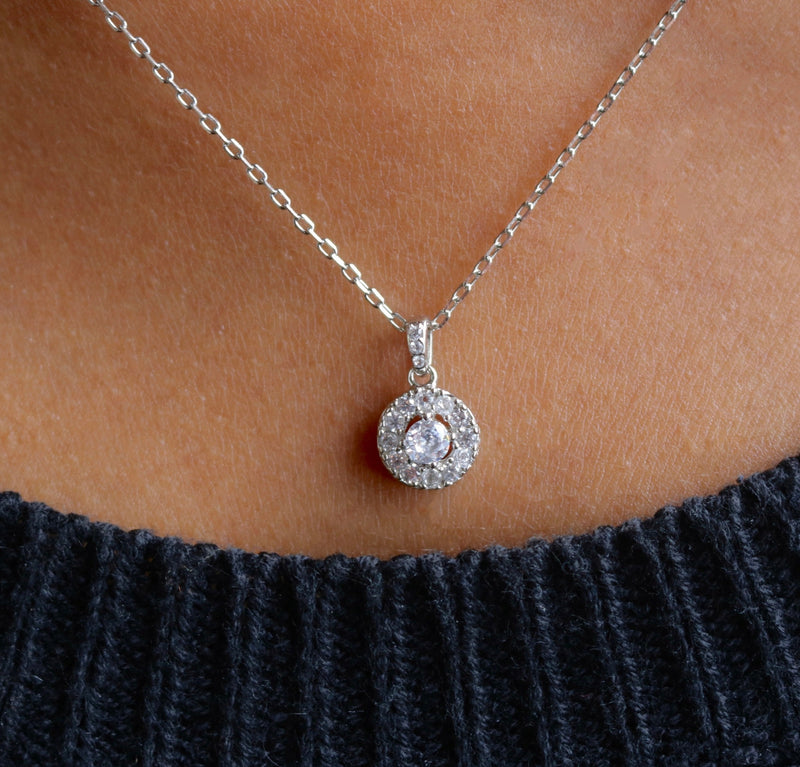 Tori Round Sterling Silver Necklace