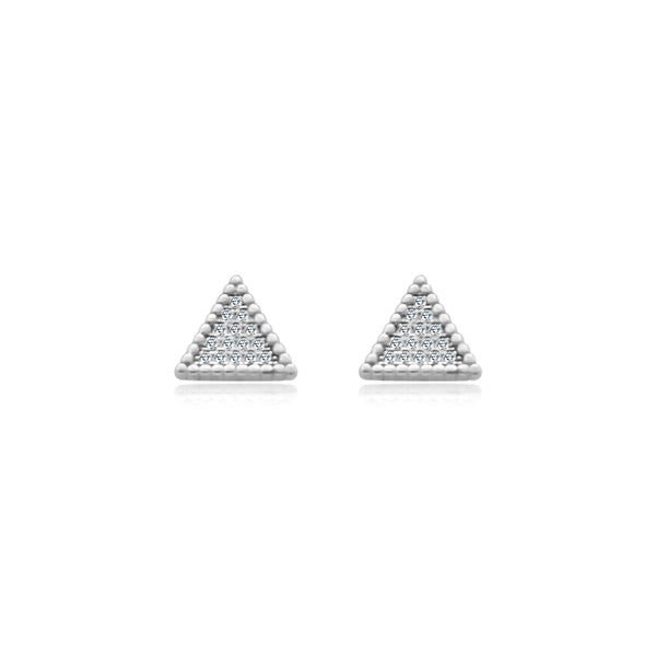 Triangle CZ Studs - Atlanta Jewelers Supply