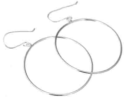 Sterling Silver Round Single Wire French Wire Earring - Atlanta Jewelers Supply
