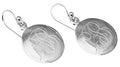 Sterling Silver Small Dime Size Domed Engravable Earring - Atlanta Jewelers Supply