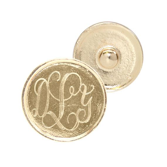 Non-Silver Gold Engravable Snap Bracelet - Atlanta Jewelers Supply