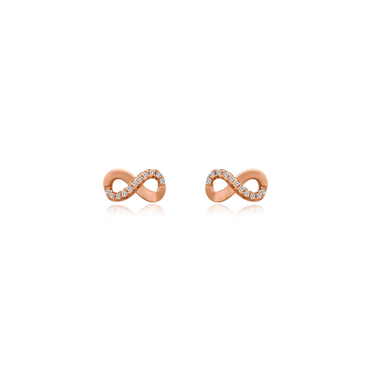 Sterling Silver Infinity Studs - Atlanta Jewelers Supply