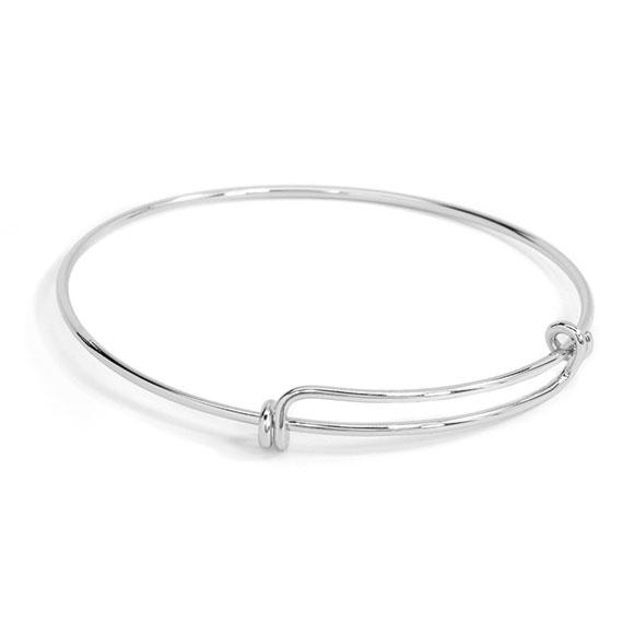 German Silver Plain Band Bracelet - Atlanta Jewelers Supply