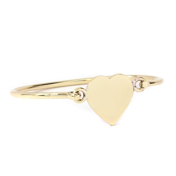 Engravable German Silver Heart-Shaped Bracelet - Atlanta Jewelers Supply