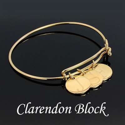 Engravable German Silver Adjustable Bracelet with Three Disc - Atlanta Jewelers Supply