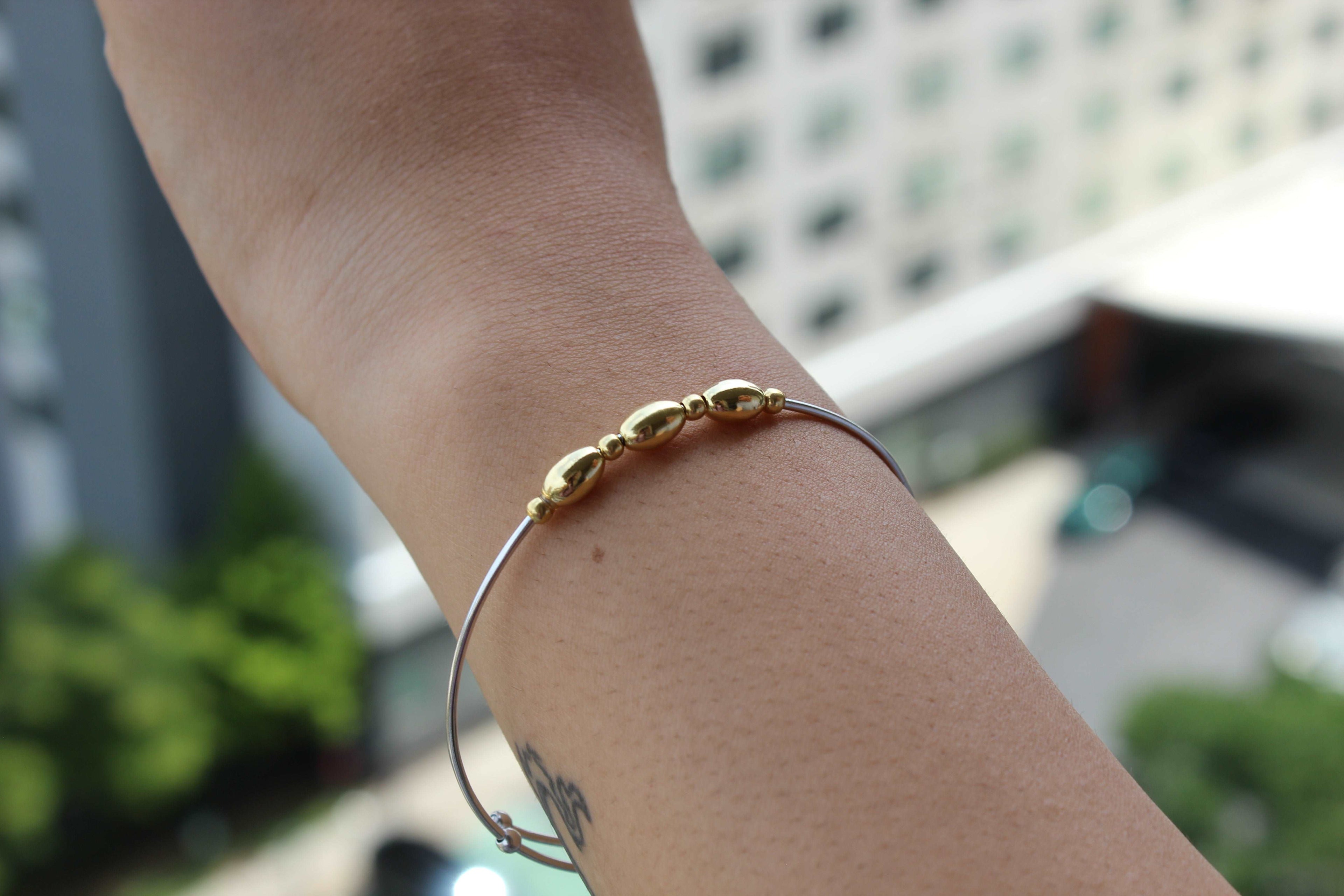 Bead Adjustable Bangle - Atlanta Jewelers Supply