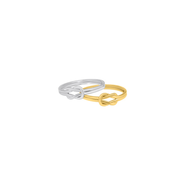 Sterling Silver Knot Ring