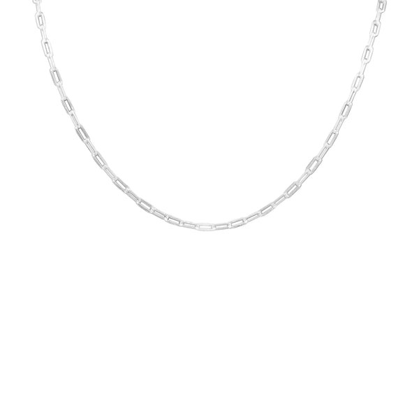 Sterling Silver Small Paper Clip Chain - Atlanta Jewelers Supply