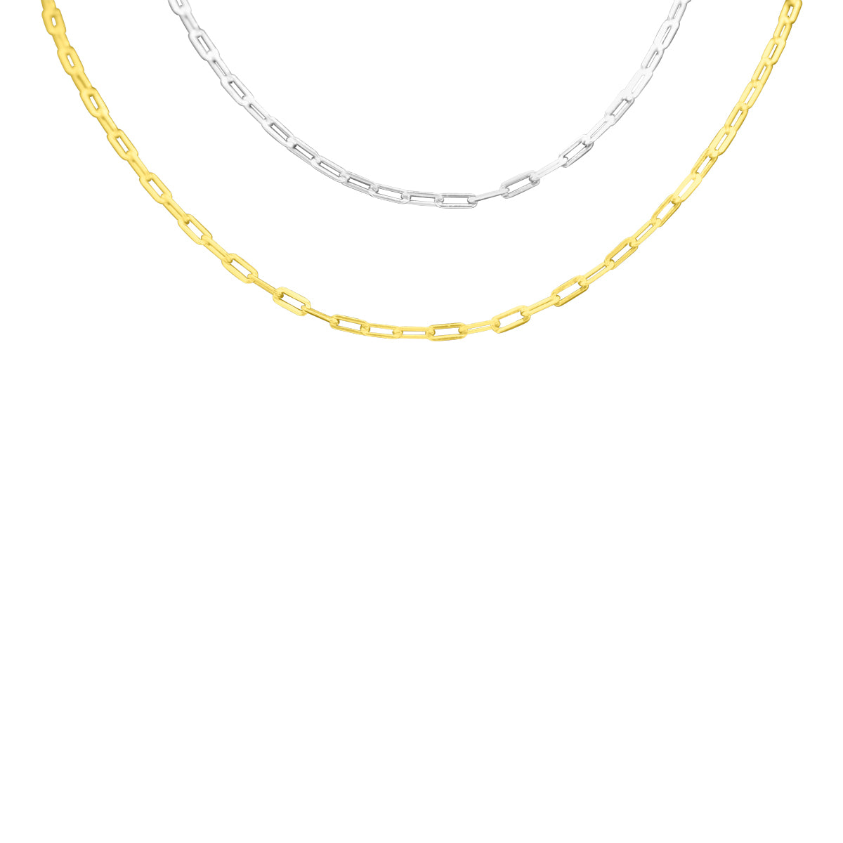 Sterling Silver Medium Paper Clip Chain - Atlanta Jewelers Supply