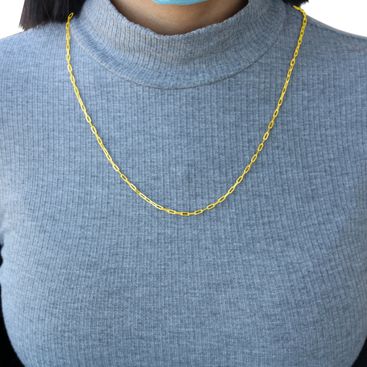 Sterling Silver Small Paper Clip Chain - Atlanta Jewelers Supply