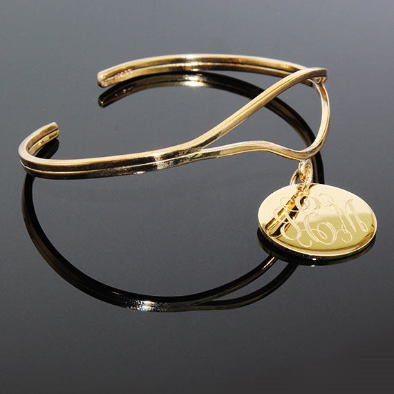 Engravable German Silver Bracelet With Open Center Design - Atlanta Jewelers Supply