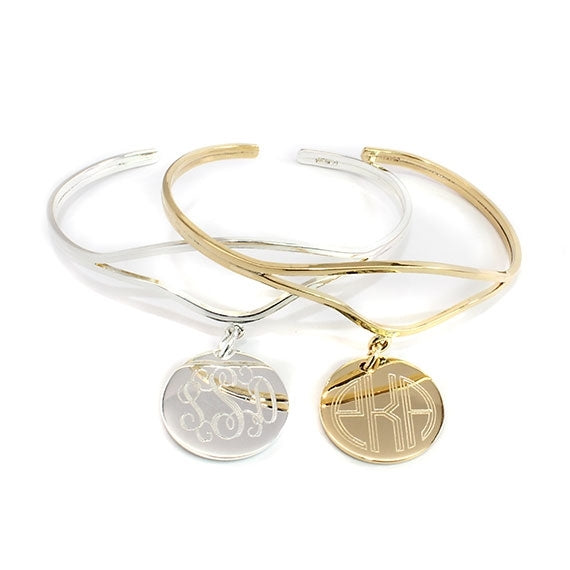 Engravable German Silver Bracelet With Open Center Design - Atlanta Jewelers Supply