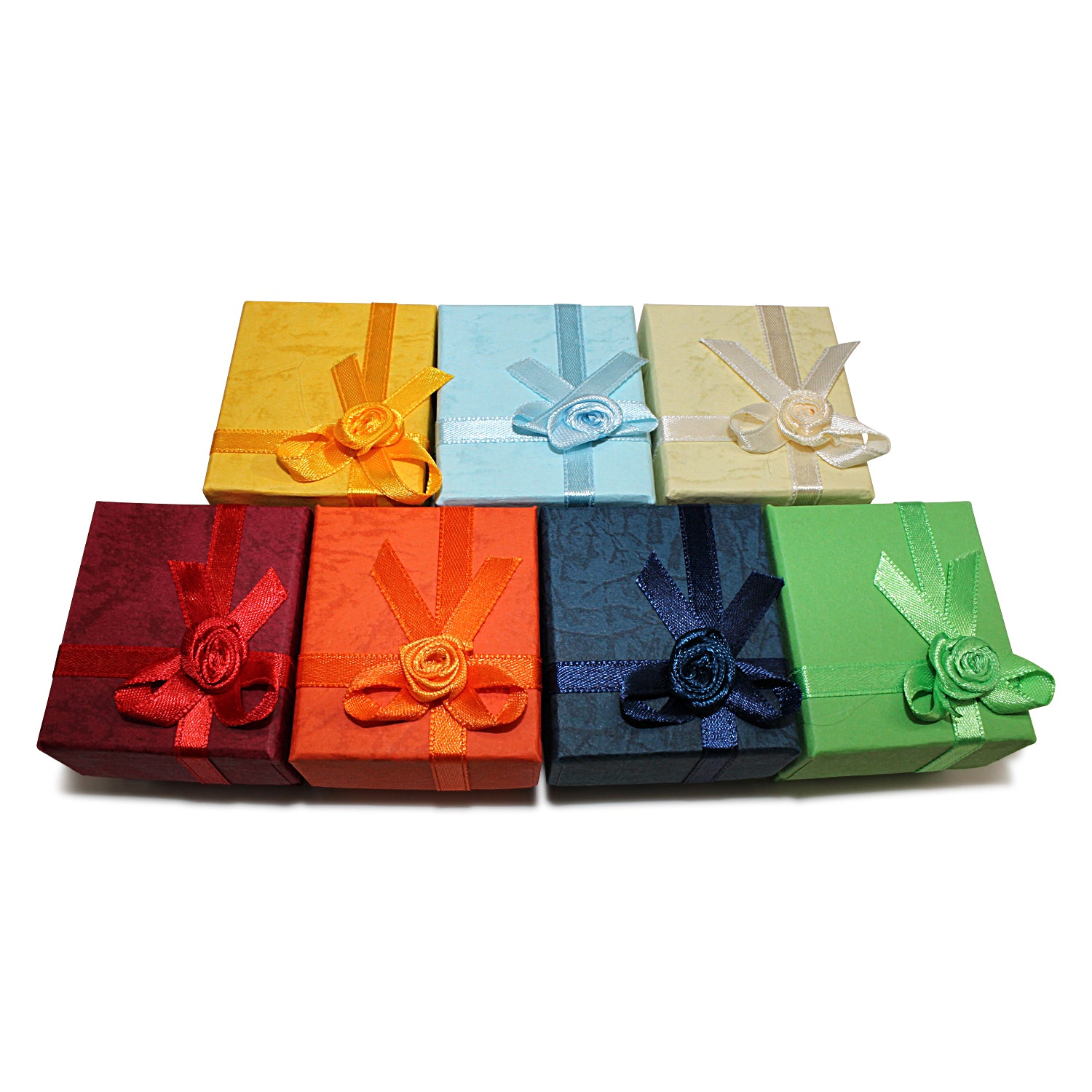 Pastel Ring Jewelry Box Pack - Atlanta Jewelers Supply