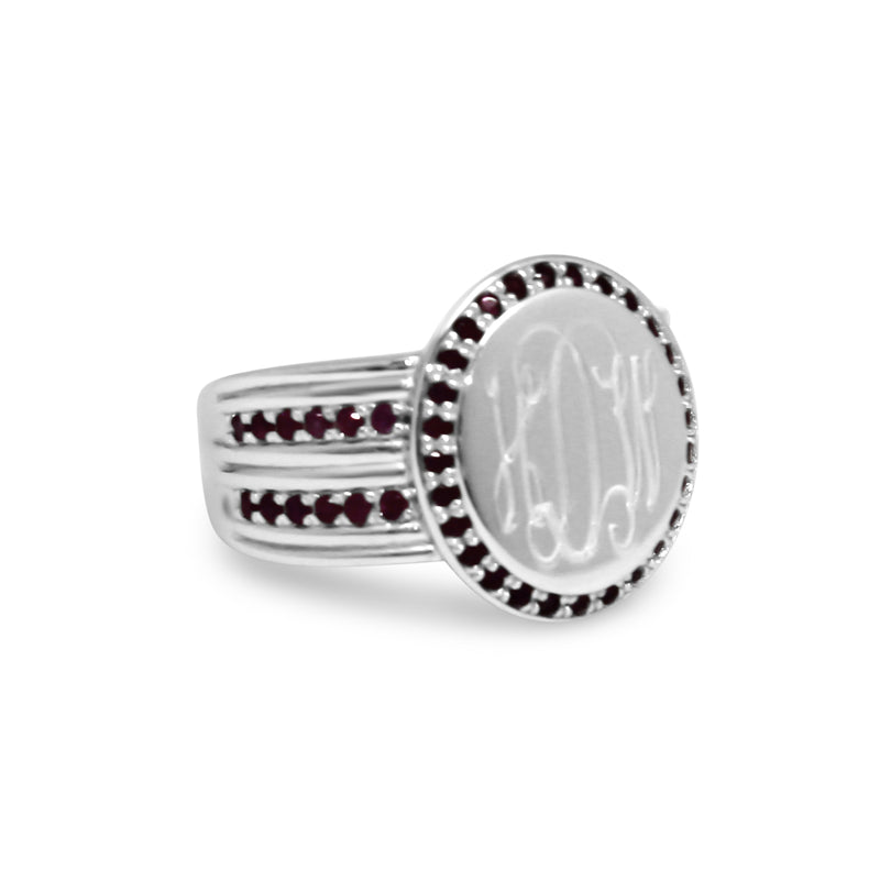 Sterling Silver Ruby Ring - Atlanta Jewelers Supply