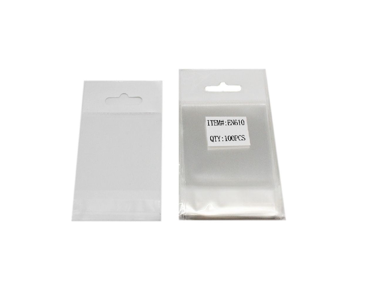 Display Hanging Adhesive Strip Bags - Atlanta Jewelers Supply