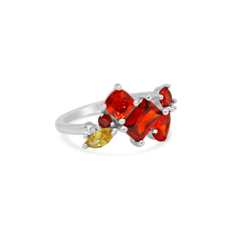 Ruby and Yellow Sapphire Ring - Atlanta Jewelers Supply