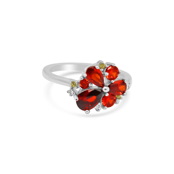 Ruby Flower Ring - Atlanta Jewelers Supply