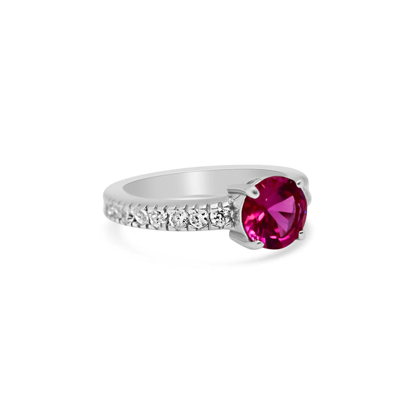 Pink Gemstone CZ Ring - Atlanta Jewelers Supply
