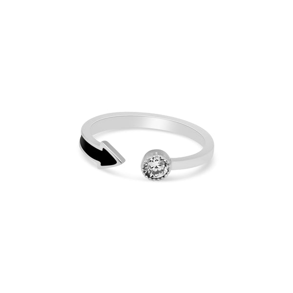 Arrow CZ Open Ring - Atlanta Jewelers Supply