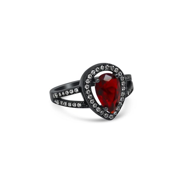 Teardrop Ruby Ring - Atlanta Jewelers Supply