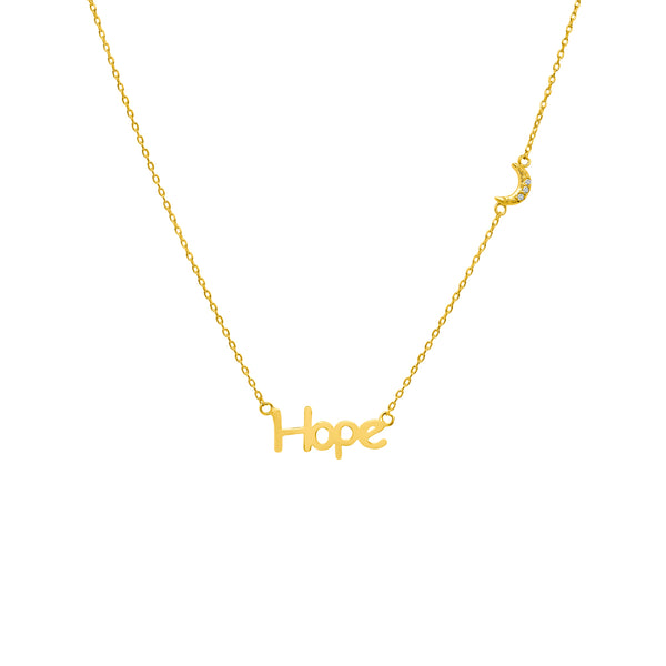 Hope Necklace with Cz Moon - Atlanta Jewelers Supply