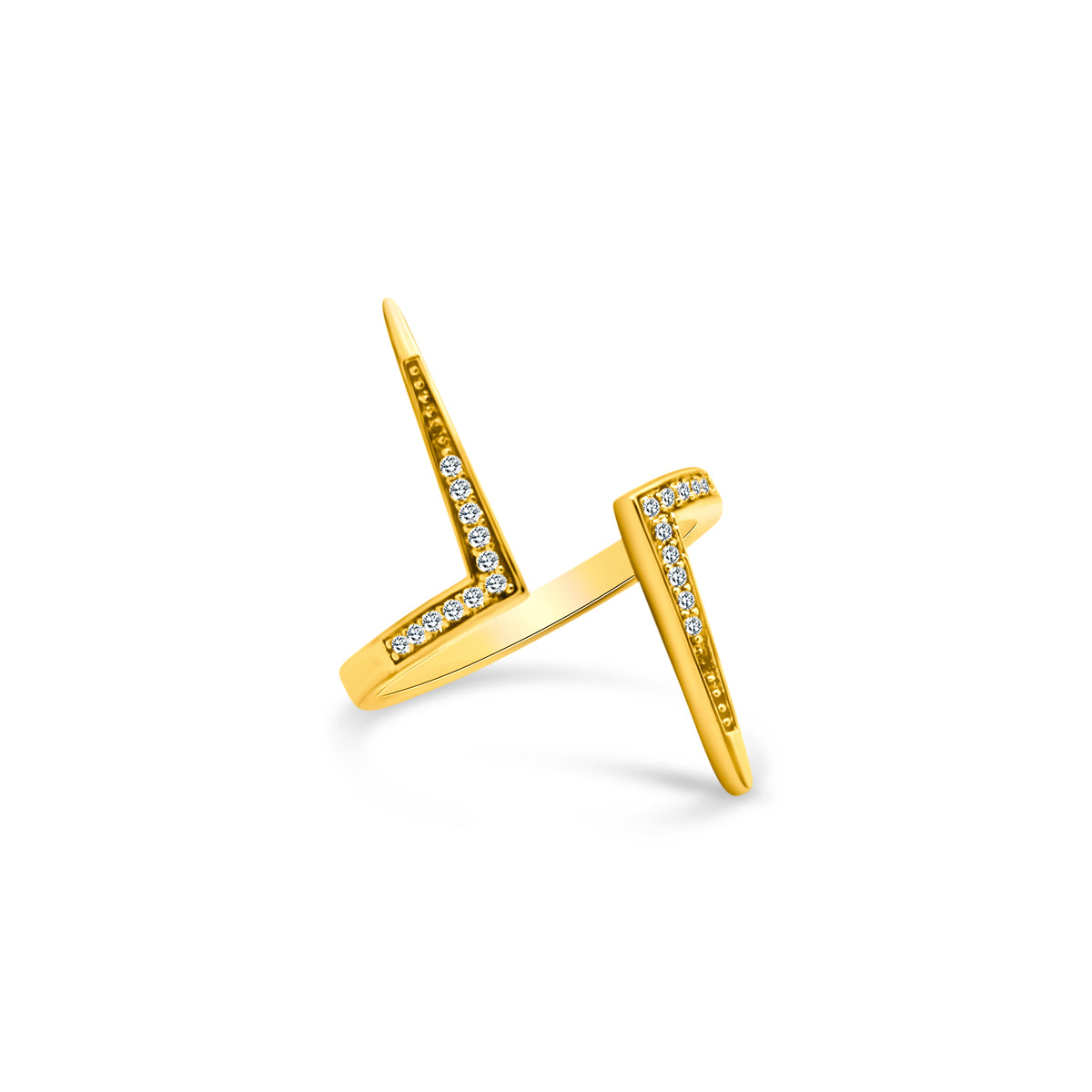 Open Band Cz Ring - Atlanta Jewelers Supply