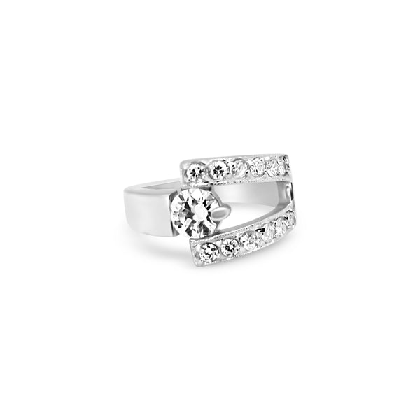 Split  Cz Ring - Atlanta Jewelers Supply