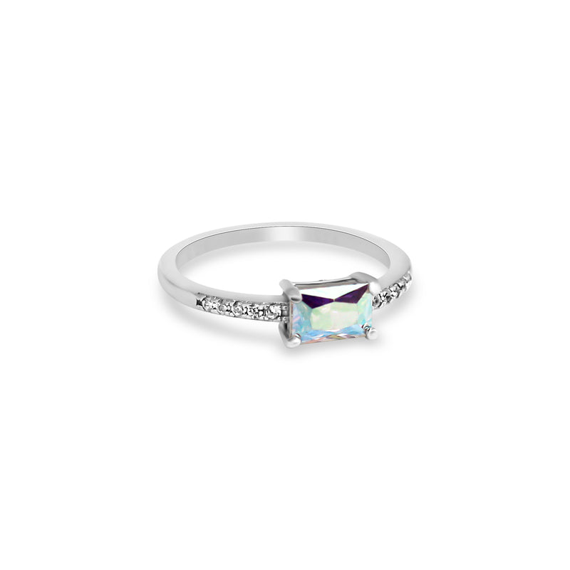 Rainbow Crystal Cz Ring - Atlanta Jewelers Supply
