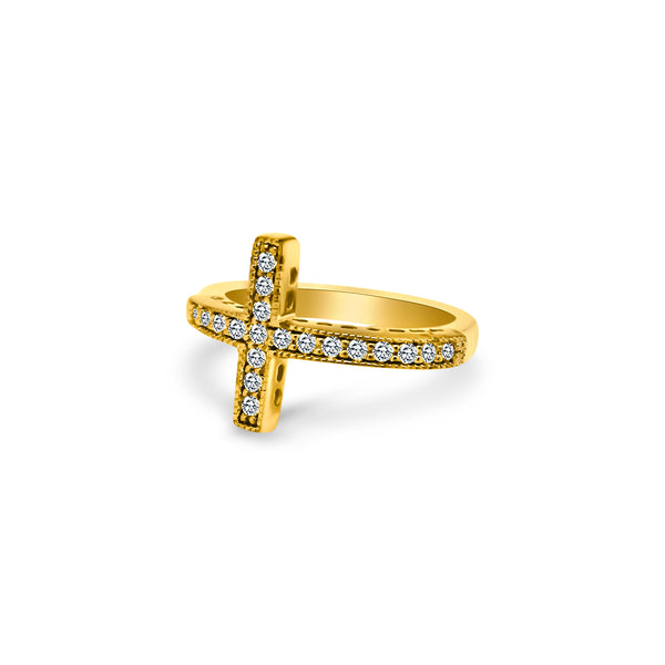 Cross Cz Ring - Atlanta Jewelers Supply