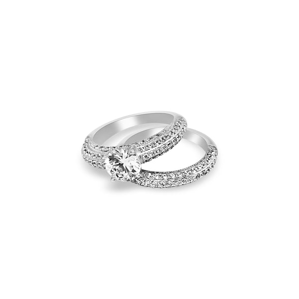 Double Band Cz Ring - Atlanta Jewelers Supply
