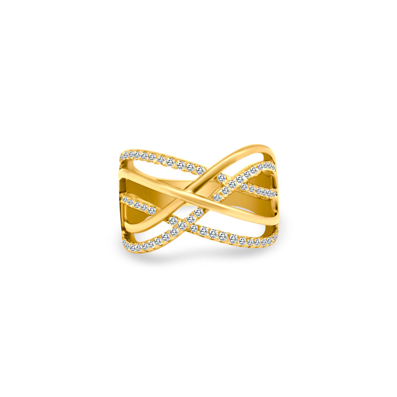 Overlapping Cage Ring - Atlanta Jewelers Supply