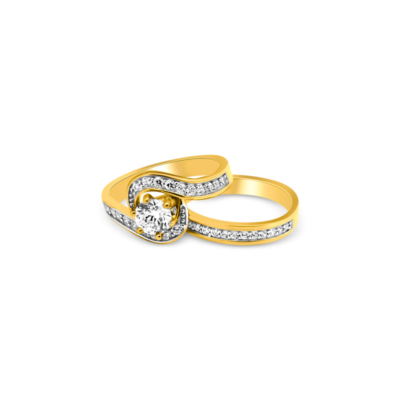 Cross Halo Double Band Ring - Atlanta Jewelers Supply