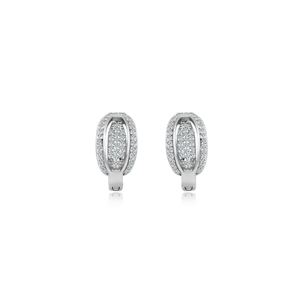 CZ Lever Back Cuff Earrings - Atlanta Jewelers Supply