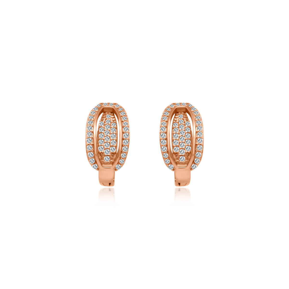 CZ Lever Back Cuff Earrings - Atlanta Jewelers Supply