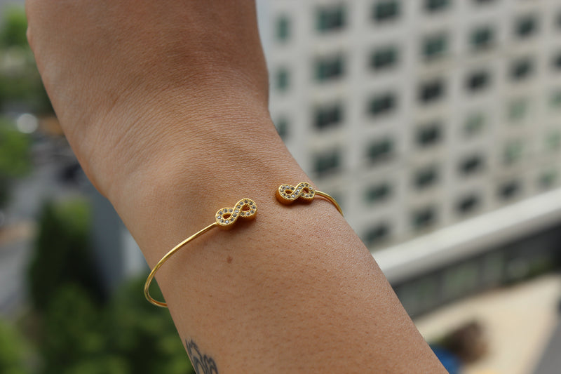 Infinity Open Bangle - Atlanta Jewelers Supply