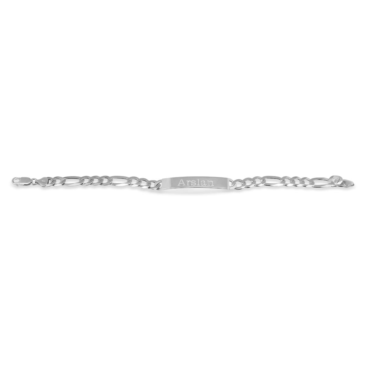 Sterling Silver Figaro ID Bracelet - Atlanta Jewelers Supply