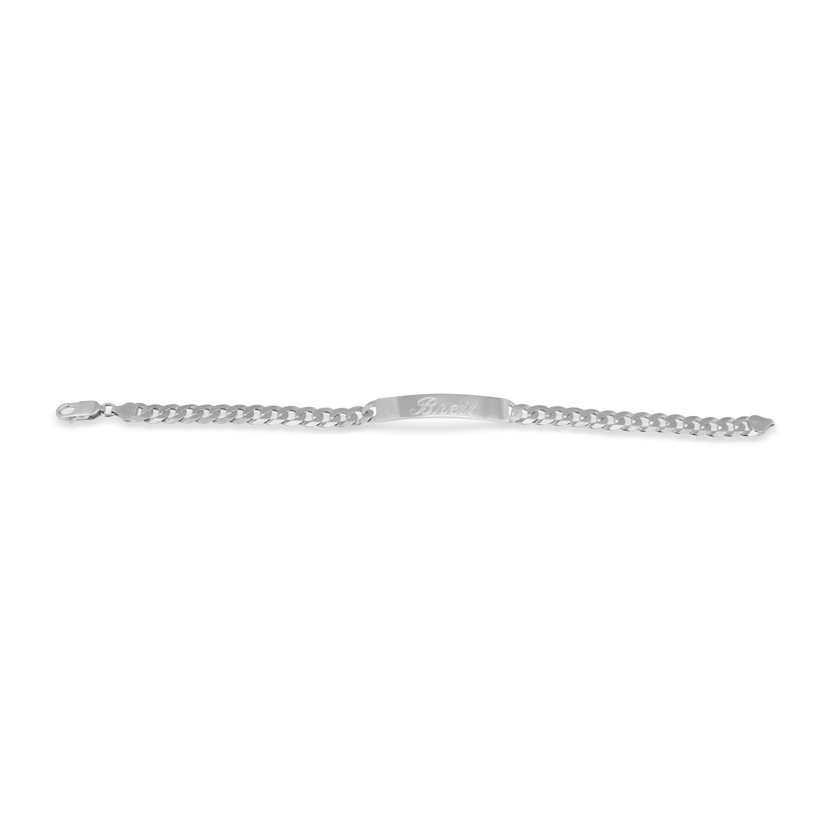 Sterling Silver Cuban ID Bracelet - Atlanta Jewelers Supply