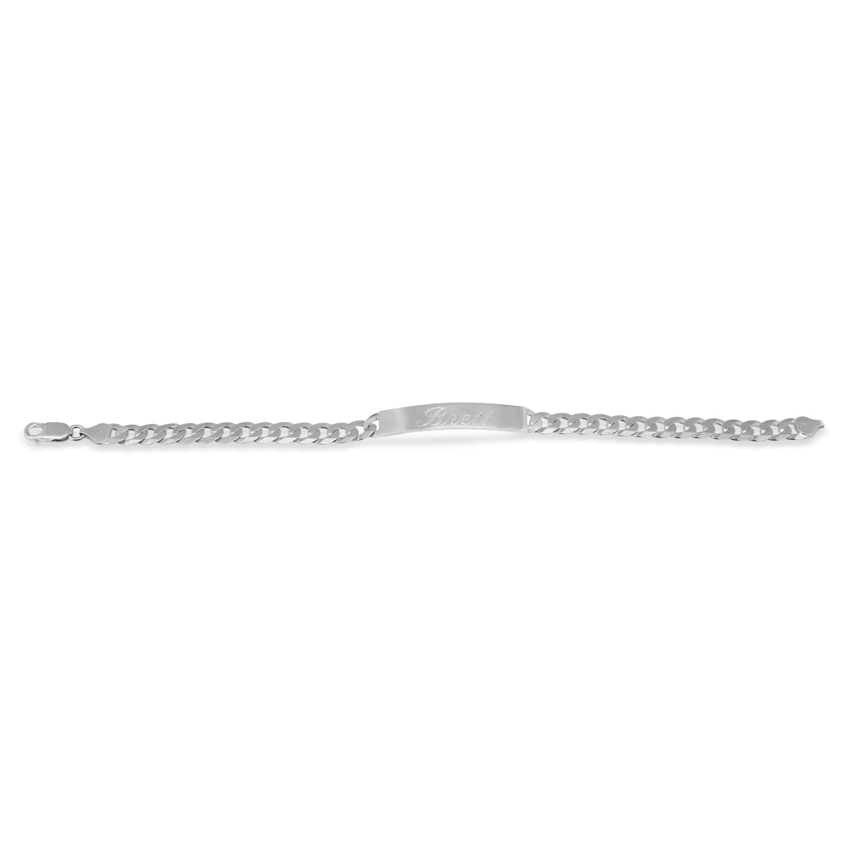 Sterling Silver Cuban ID Bracelet - Atlanta Jewelers Supply