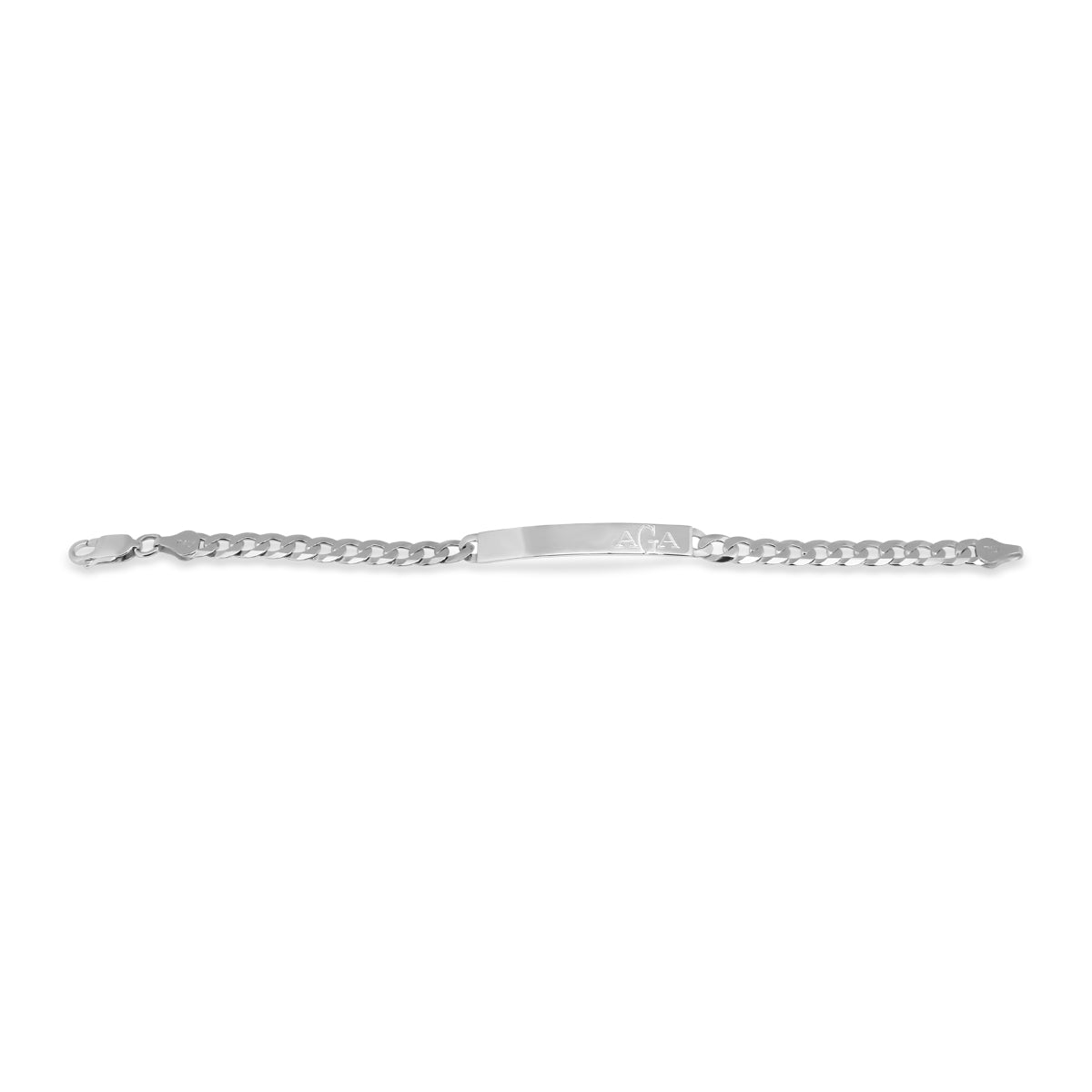 Sterling Silver Cuban ID Bracelet - Atlanta Jewelers Supply