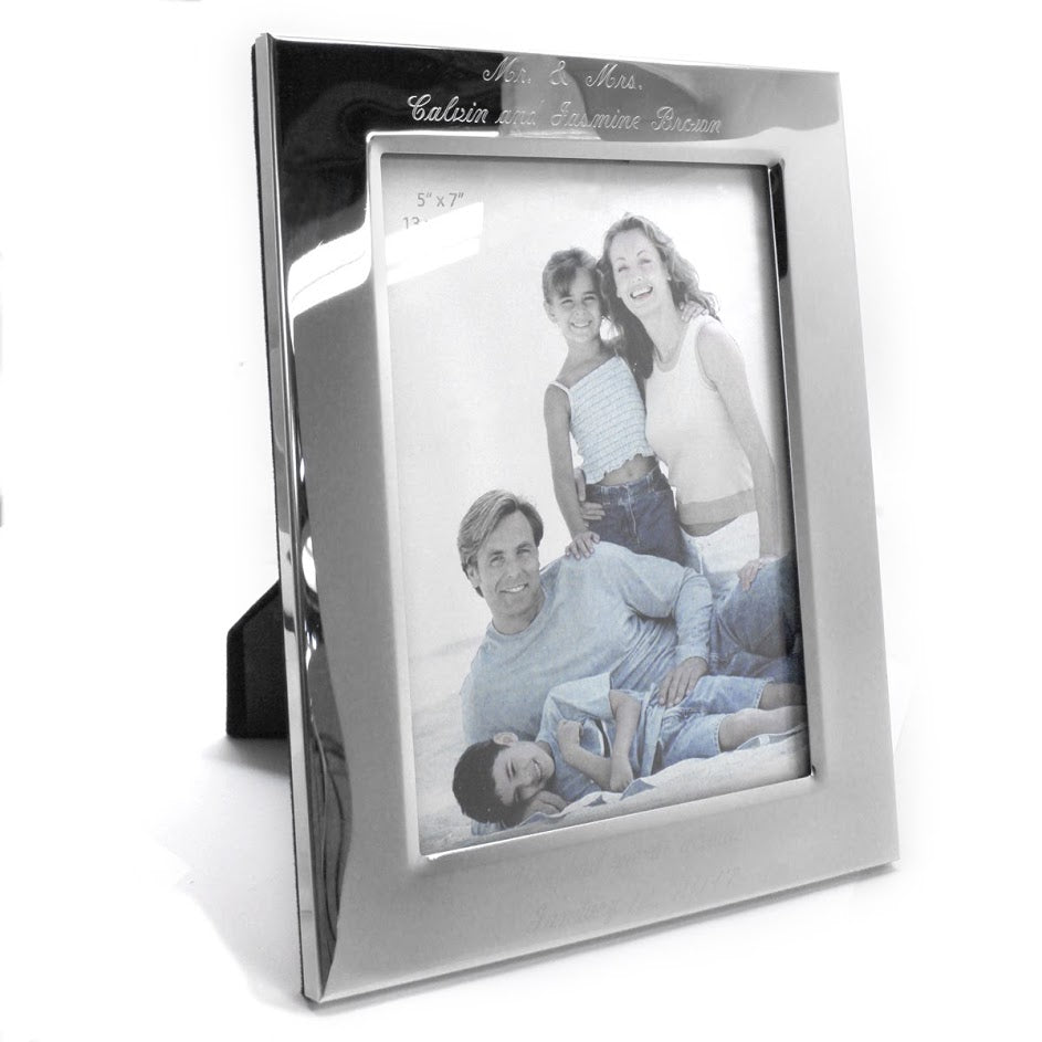 Engravable Picture Frame Available in 4x6 ,5x7, and 8x11 Size - Atlanta Jewelers Supply