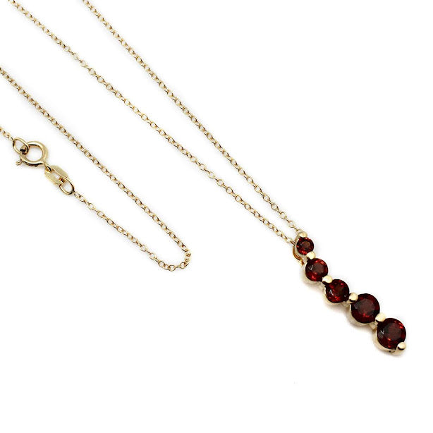 Sterling Silver Ruby Drip Necklace - Atlanta Jewelers Supply