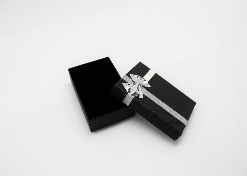 Black and Silver Necklace Jewelry Box Pack - Atlanta Jewelers Supply